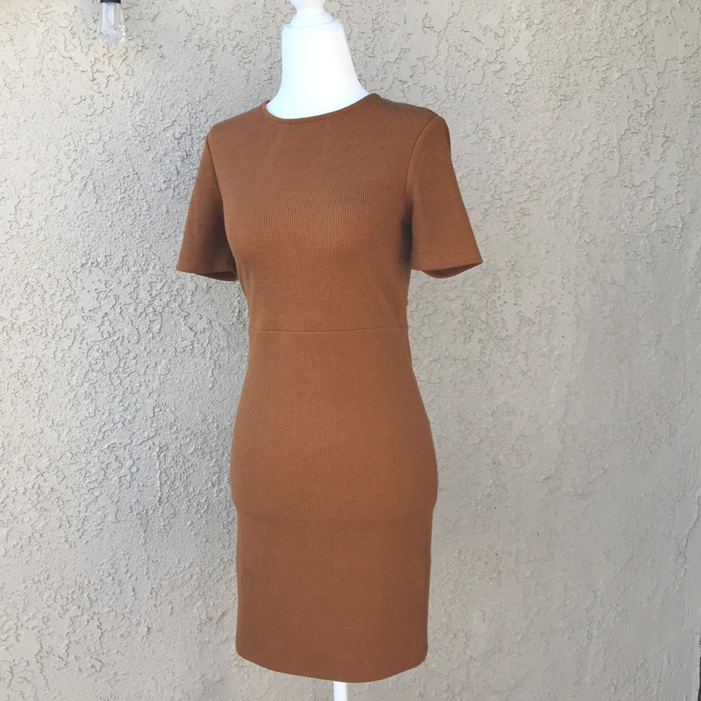 Forever 21 Mustard mini dress.